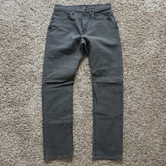 Proof Rover Pants Men’s Size 32x32 Dark Grey Straight Huckberry Stretch Canvas - Picture 1 of 7